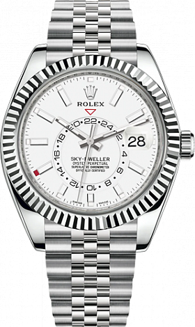 Rolex Sky-Dweller 42mm Steel and White gold 326934-0002