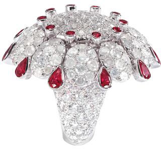 De Grisogono Jewelry Melody of Colours Collection Ring 58205-01 De Grisogono Jewelry Melody of Colours Collection Ring 58205-01
