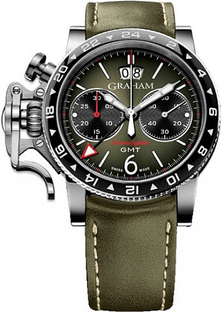 Graham Chronofighter Vintage GMT 2CVBC.G01A