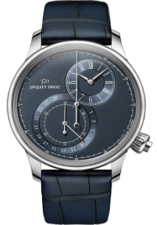 Jaquet Droz Legend Geneva GRANDE SECONDE OFF-CENTERED CHRONOGRAPH BLUE J007830241 Jaquet Droz Legend Geneva GRANDE SECONDE OFF-CENTERED CHRONOGRAPH BLUE J007830241
