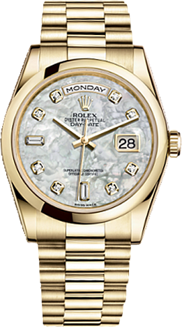 Rolex Архив Rolex 36 mm Yellow Gold 118208-0061