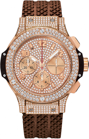 Hublot Архив Hublot Red Gold Cappuccino Diamonds 341.PC.9010.RC.1704