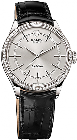 Rolex Cellini 39 mm White Gold 50709RBR Rolex Cellini 39 mm White Gold 50709RBR