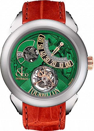 Jacob & Co. Watches Архив Jacob & Co. PALATIAL FLYING TOURBILLON JUMPING HOURS PT510.24.NS.PG.A