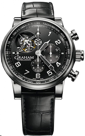 Graham Tourbillograph Mens Wristwatch Silverstone 2TSAS-B02A-01 Graham Tourbillograph Mens Wristwatch Silverstone 2TSAS-B02A-01
