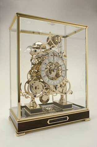 Three Train Skeleton Clock 01