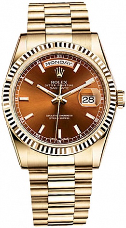 Rolex Day-Date 36 mm Yellow Gold 118238 bd Rolex Day-Date 36 mm Yellow Gold 118238 bd