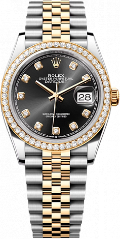 Rolex Datejust 36,39,41 mm 36 mm Steel and Yellow Gold 126283rbr-0007