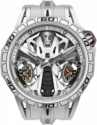 Roger Dubuis Excalibur Spider SPIDER COUNTACH WHITE MINERAL COMPOSITE FIBER 47MM RDDBEX0988 Roger Dubuis Excalibur Spider SPIDER COUNTACH WHITE MINERAL COMPOSITE FIBER 47MM RDDBEX0988