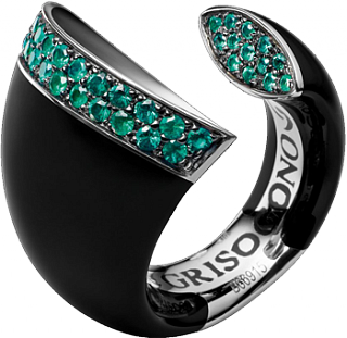 De Grisogono Jewelry Black Bell Collection Ring 53701/05 De Grisogono Jewelry Black Bell Collection Ring 53701/05