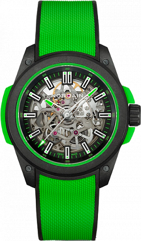 NORQAIN Independence Wild ONE Skeleton 42mm Gecko NNQ3000QBE2AS/B014