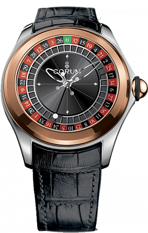 Corum Bubble Heritage Bubble Roulette rose gold bezel L082/03007 - 082.310.24/0001.CA01