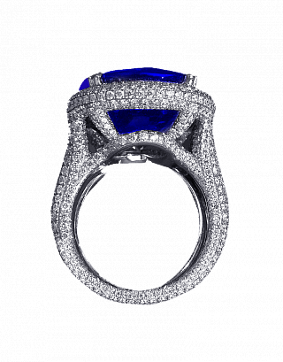 Color Change Sapphire Solitaire 01