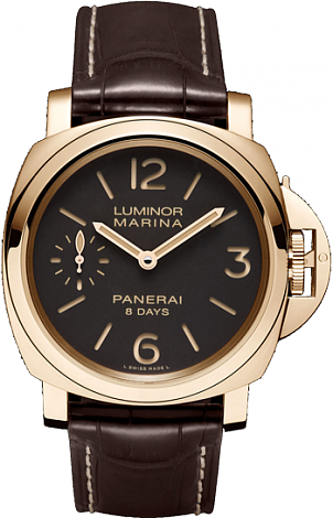 PANERAI LUMINOR MARINA 8 DAYS ORO ROSSO PAM00511