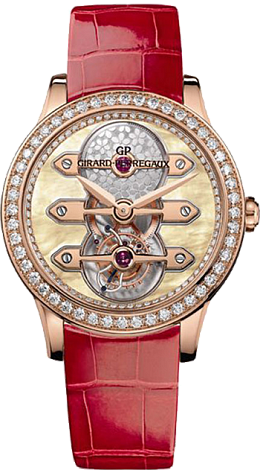 Girard-Perregaux 1966 Tourbillon with Three Gold Bridges Lady Tourbillon with Three Gold Bridges Lady Golden