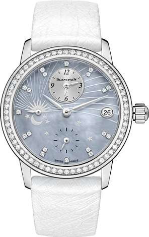 Blancpain Women DOUBLE FUSEAU HORAIRE 3760-1954L-95A