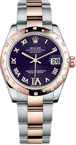 Rolex Datejust 26,29,31,34 mm Lady 31mm Steel and Everose Gold 178341-0011