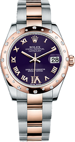 Rolex Архив Rolex Lady 31mm Steel and Everose Gold 178341-0011