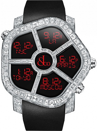 Jacob & Co. Watches High Jewelry Masterpieces GHOST FULL BAGUETTE DIAMONDS GH800.30.BD.BD.A