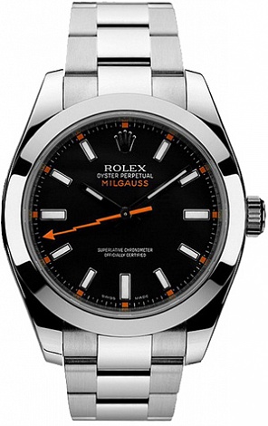 Rolex Milgauss 40mm Steel 116400-Black Rolex Milgauss 40mm Steel 116400-Black