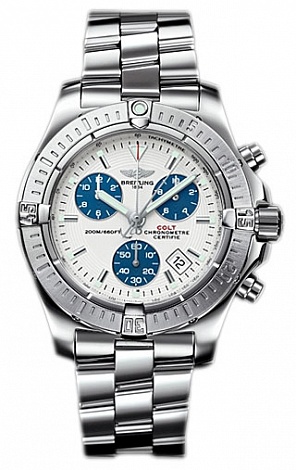 Breitling Colt Chrono  A7380C1 Wh_Blue-SS