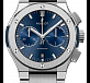 Blue Chronograph Titanium Bracelet 42 mm 01