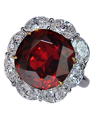 Jacob & Co. Jewelry Magnificent Gems Ruby & Diamond Solitaire 91224011