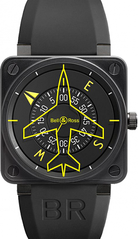 Bell & Ross Aviation Heading indicator BR 01 Heading indicator Bell & Ross Aviation Heading indicator BR 01 Heading indicator