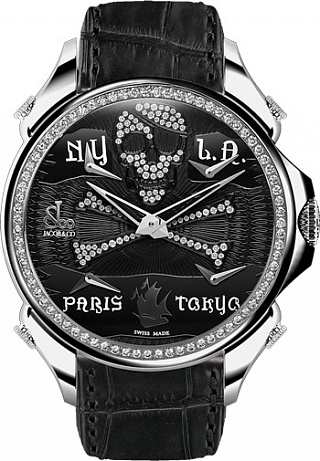 Jacob & Co. Watches Gents Collection PALATIAL FIVE TIME ZONE PIRATE PZ500.10.RO.NQ.A Jacob & Co. Watches Gents Collection PALATIAL FIVE TIME ZONE PIRATE PZ500.10.RO.NQ.A