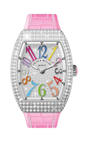 Franck Muller Vanguard Lady Steel Daimonds 46 mm V 35 QZ COL D CD ST Franck Muller Vanguard Lady Steel Daimonds 46 mm V 35 QZ COL D CD ST
