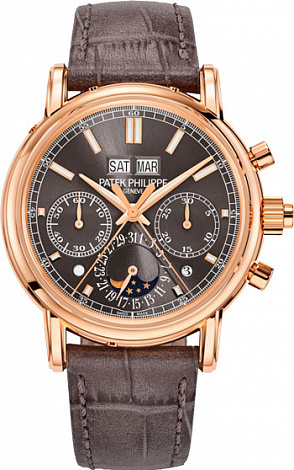 Patek Philippe Архив Patek Philippe Split seconds chronograph perpetual calendar 5204R-011 Patek Philippe Архив Patek Philippe Split seconds chronograph perpetual calendar 5204R-011