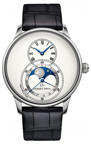 Jaquet Droz Legend Geneva Grande Seconde Moon Ivory J007534200 Jaquet Droz Legend Geneva Grande Seconde Moon Ivory J007534200