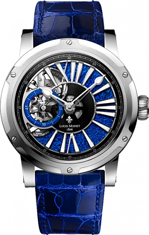 Louis Moinet Metropolis Magic Blue LM-45.10.20 Louis Moinet Metropolis Magic Blue LM-45.10.20