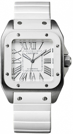 Cartier Santos de Cartier 100 Medium W20129U2 Cartier Santos de Cartier 100 Medium W20129U2