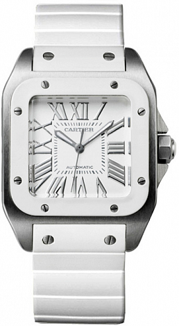 Cartier Santos de Cartier 100 Medium W20129U2