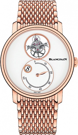 Blancpain Villeret Tourbillon Volant Heure Sautante Minute Rétrograde 66260-3633-MMB