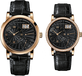 A. Lange & Sohne Lange 1 Pink Gold Black 101.065-811.065