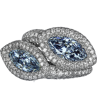 Jacob & Co. Jewelry High Jewelry Twin Diamond Ring 91327929