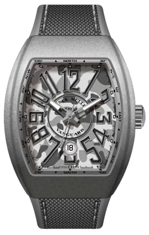 Franck Muller Vanguard Camouflage V 45 SC DT CAMOU TT MC.TT GR Franck Muller Vanguard Camouflage V 45 SC DT CAMOU TT MC.TT GR