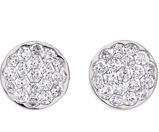 Jacob & Co. Jewelry Men's Cufflinks Round Diamond Cufflinks 90710187