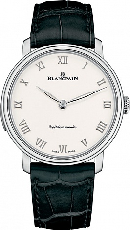Blancpain Villeret Répétition Minutes 6632-1542-55B Blancpain Villeret Répétition Minutes 6632-1542-55B