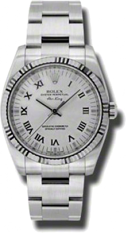 Rolex Архив Rolex Air-King 34mm Steel and White Gold 114234 sro Rolex Архив Rolex Air-King 34mm Steel and White Gold 114234 sro