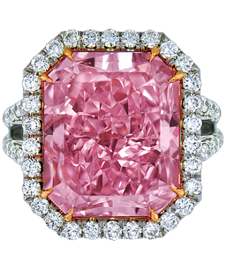 Jacob & Co. Jewelry Rare Diamonds Fancy Purple Pink Diamond Solitaire 91020007