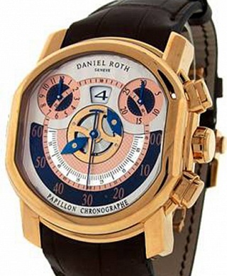 Daniel Roth Academie Papillon Chronographe Mens Wristwatch 319-Z-50-390-CB-BD Daniel Roth Academie Papillon Chronographe Mens Wristwatch 319-Z-50-390-CB-BD