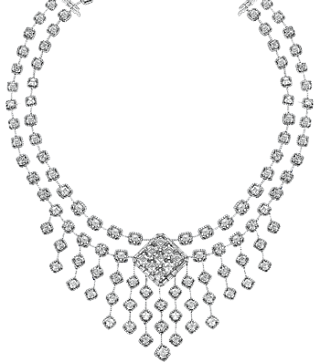 Jacob & Co. Jewelry High Jewelry Multi-Strand Diamond Necklace 91123261 Jacob & Co. Jewelry High Jewelry Multi-Strand Diamond Necklace 91123261
