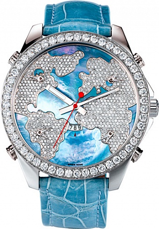 Jacob & Co. Watches Архив Jacob & Co. Five Time Zone The World Is Yours JC-47WM