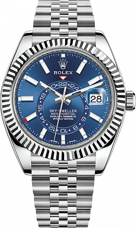 Rolex Sky-Dweller 42mm Steel and White gold 326934-0004