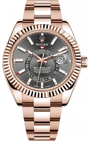 Rolex Sky-Dweller 42 mm Everose gold 326935-0007