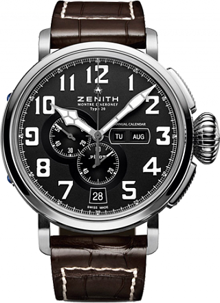 Zenith Pilot Montre d’Aéronef Type 20 Annual Calendar 03.2430.4054/21.C721 Zenith Pilot Montre d’Aéronef Type 20 Annual Calendar 03.2430.4054/21.C721
