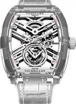 Franck Muller Vanguard Skeleton V 45 T SQT SAPPHIRE Franck Muller Vanguard Skeleton V 45 T SQT SAPPHIRE